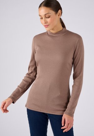 Strickpullover - Taupe