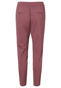 Vero Moda VMEVA STRING PANT NOOS - Tracksuit bottoms - dark red