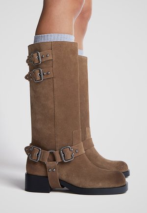 Cowboy- / bikerstøvler - brown