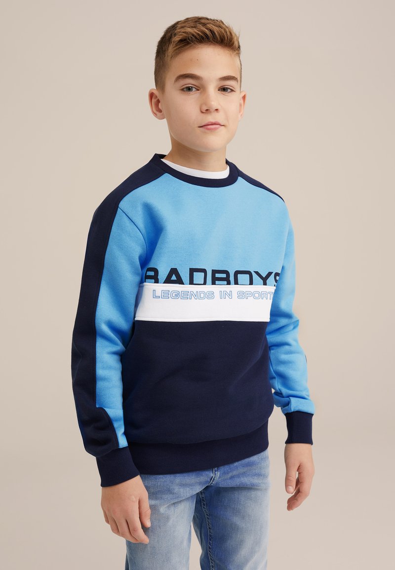 WE Fashion - BAD BOYS - Sudadera - blue, Ampliar