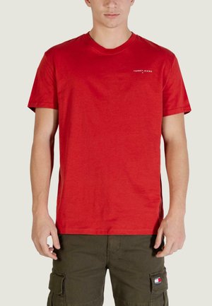 T-shirt basique - red/white