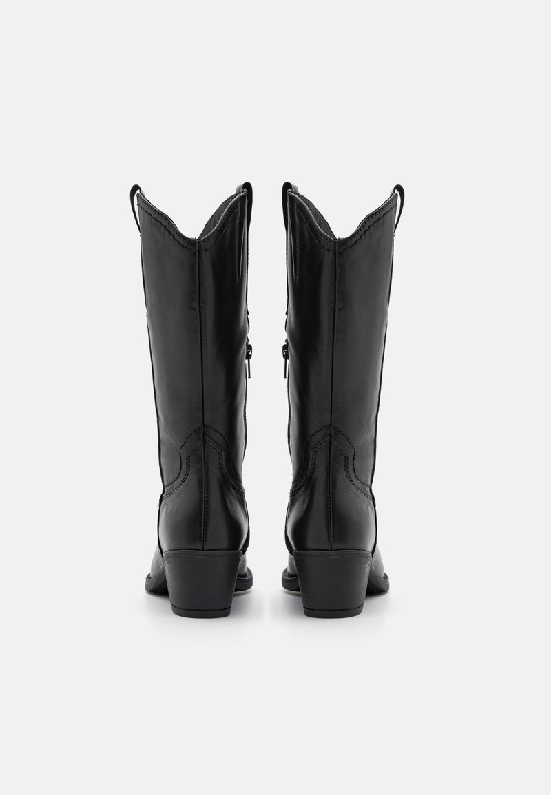 Tamaris Bottes de cowboy motard black/noir