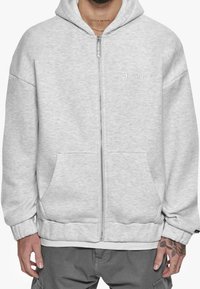 Dropsize Mikina na zip - light grey