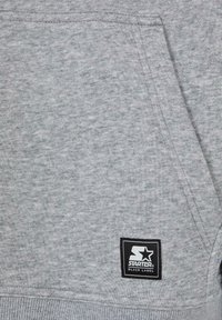 Starter LABEL RAGLAN  - Hoodie - heathergrey