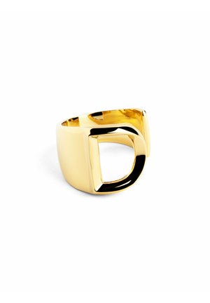 PERSONALIZED LETTER SIGNET - Ring - letra d oro