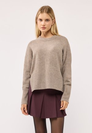 Terranova, MAGLIA TINTA UNITA - Maglione - beige melange