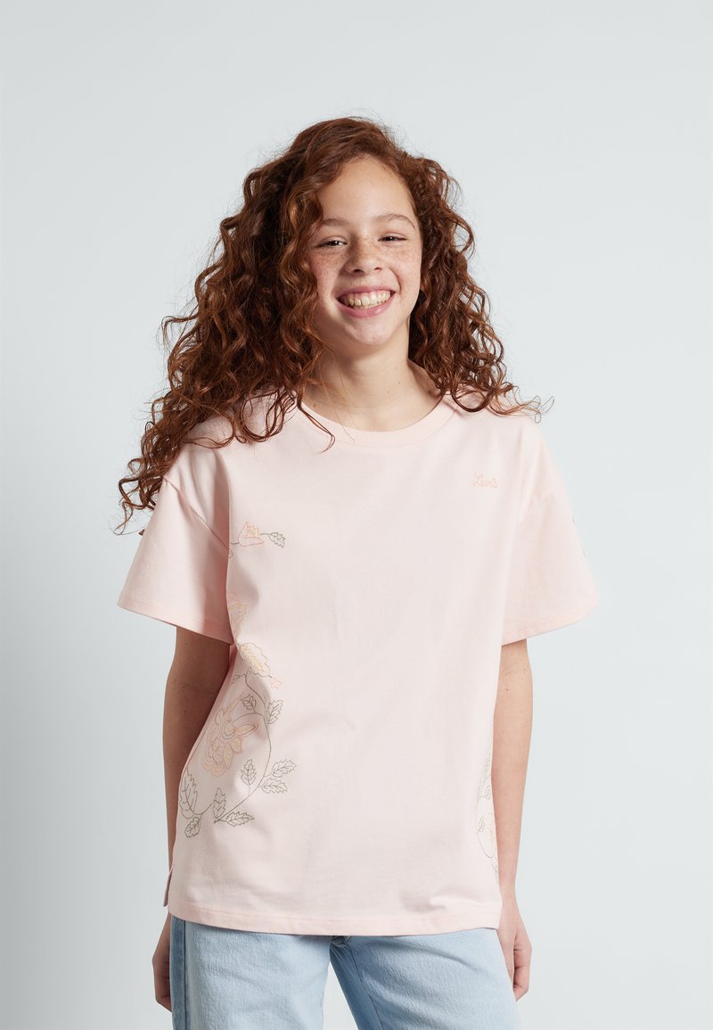 Levi's® - OVERSIZE - T-shirts med print - english rose, Forstørre