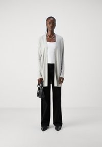 Gap Tall BELLA OPEN THIRD - Kardigan - grey heather