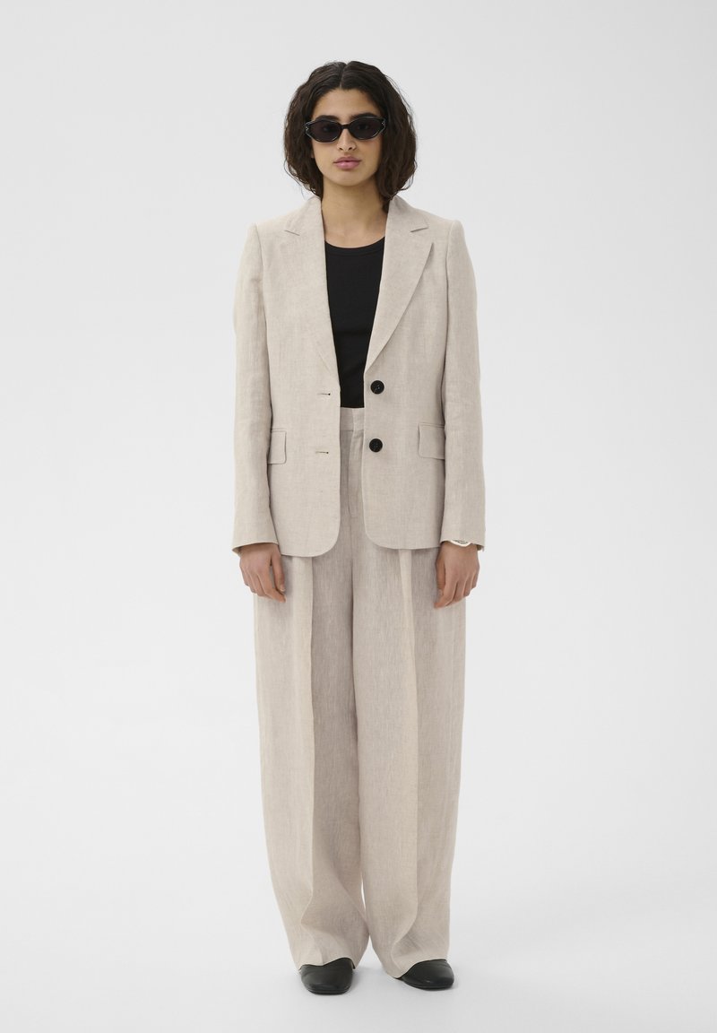 InWear IDONEYIW PREMIUM - Blazer - haze melange/beige-meliert