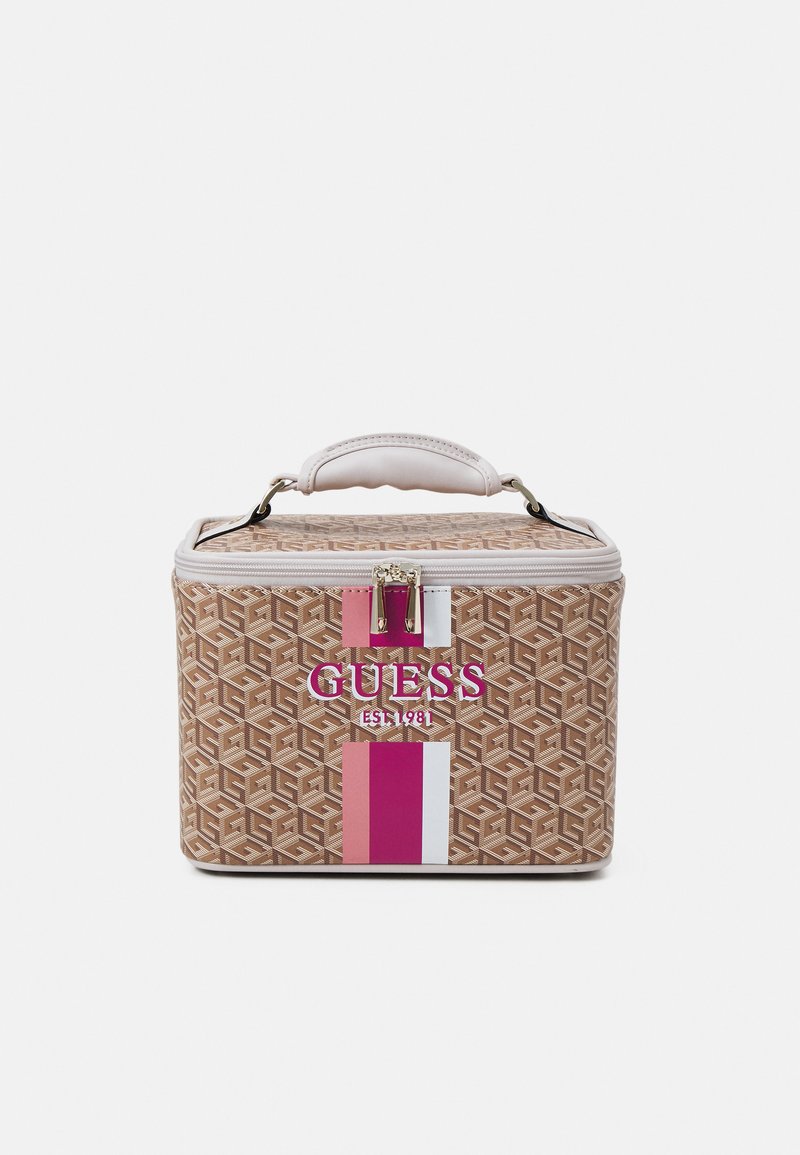 Guess WILDER BEAUTY CASE Wash bag taupe Zalando.ie