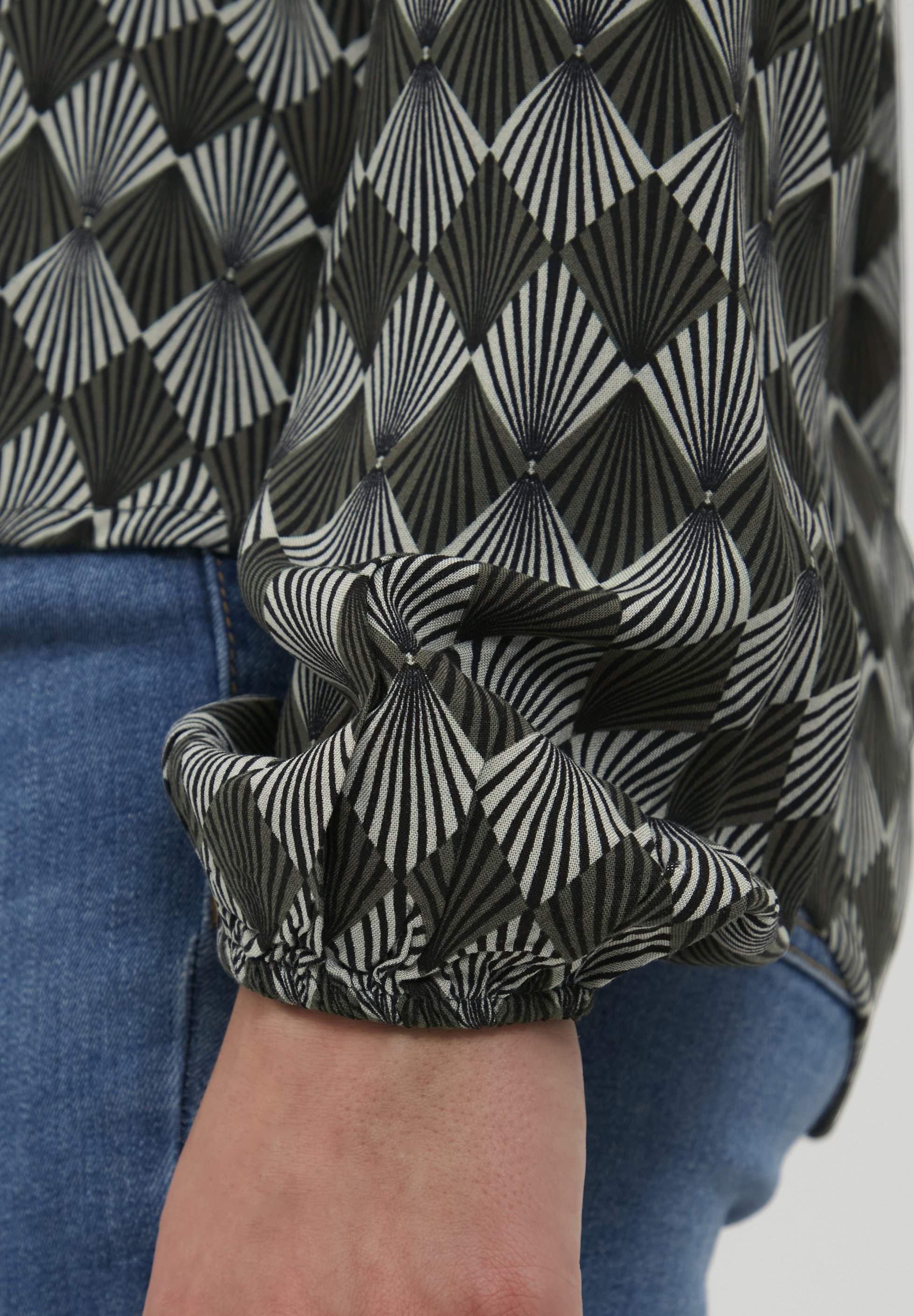 b.young by Zalando BYJOSA - Blouse - seagrass mix/grijs