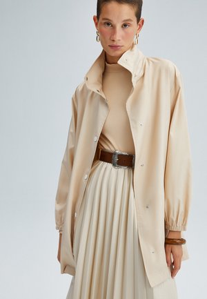 WITH NECKBAND - Krtk kabt - beige