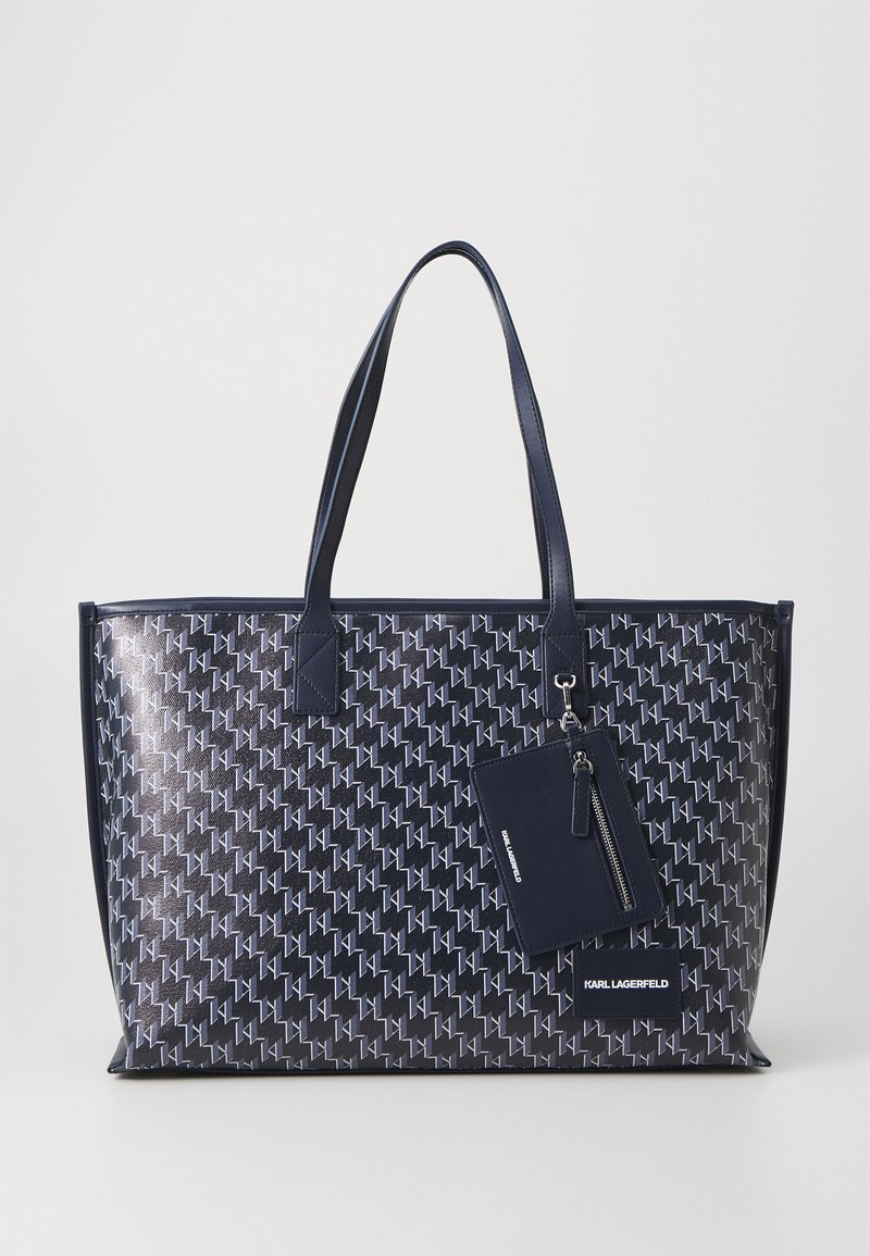 KARL LAGERFELD VOYAGE TOTE - Τσάντα Tote - navy blue