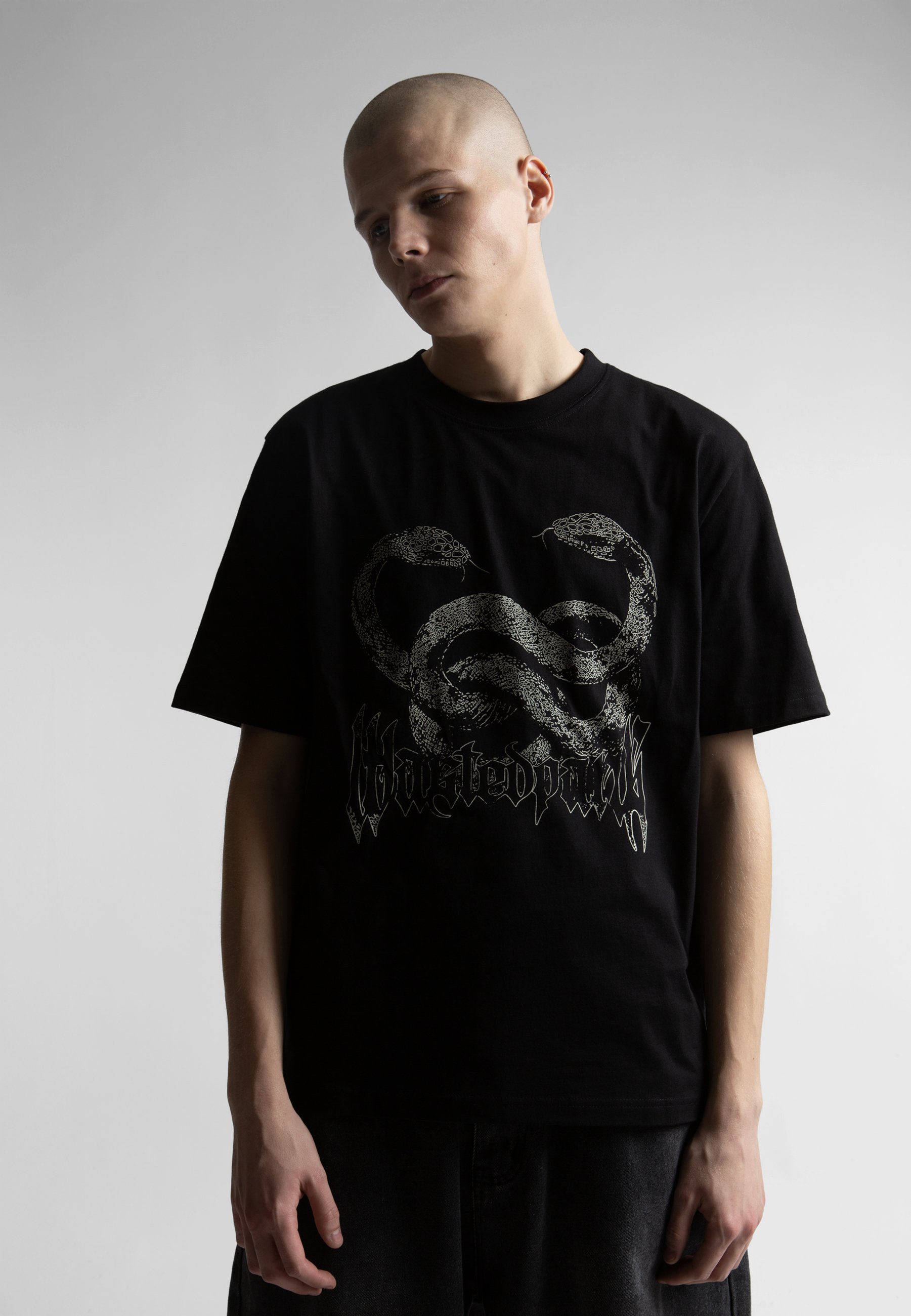 Wasted Paris SNAKES UNISEX - Print T-shirt - black - Zalando.ie