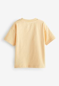 Next SIMPLE SHORT SLEEVE - T-shirts print - buttermilk yellow