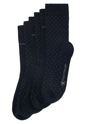 6 PACK - Strumpor - dark navy