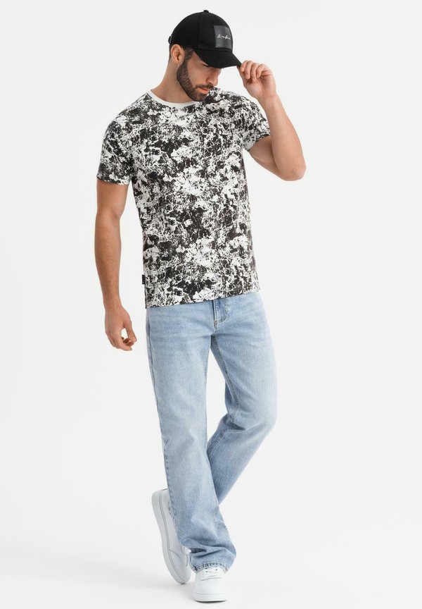 SET OF 3  - T-Shirt print - cream