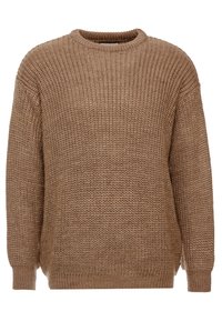 YOURTURN Maglione - mottled light brown