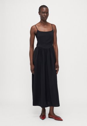 DROP WAIST - Maksi suknelė - true black