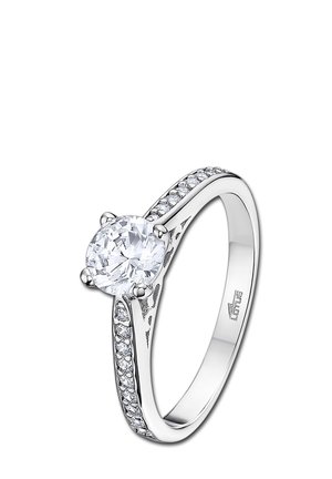Lotus Silver Bague - silver-coloured