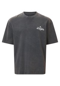 SOLEIL  - Apdrukāts T-krekls - washed black