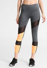 Even&Odd active Tights - mottled dark grey