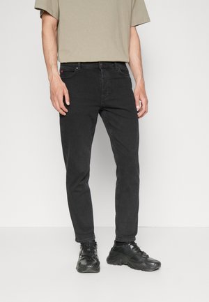 Vaqueros rectos - black denim