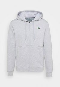 Lacoste Sport SPORTS ZIP-UP HOODIE Sweat zippé silver chine