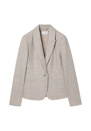 TATUUM, ARTICLE NAME: NESSARIA - Blazer - beige melange