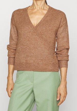 Strickpullover - camel