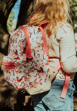 MAGIC HORSES M - Backpack - SOFT PINK