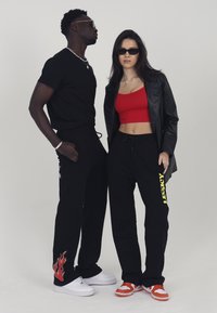 LEGACY STUDIOS ORION UNISEX - Treniņtērpa apakšdaļas - black