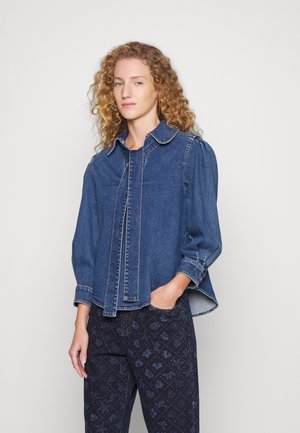 Blouse - shady cobalt