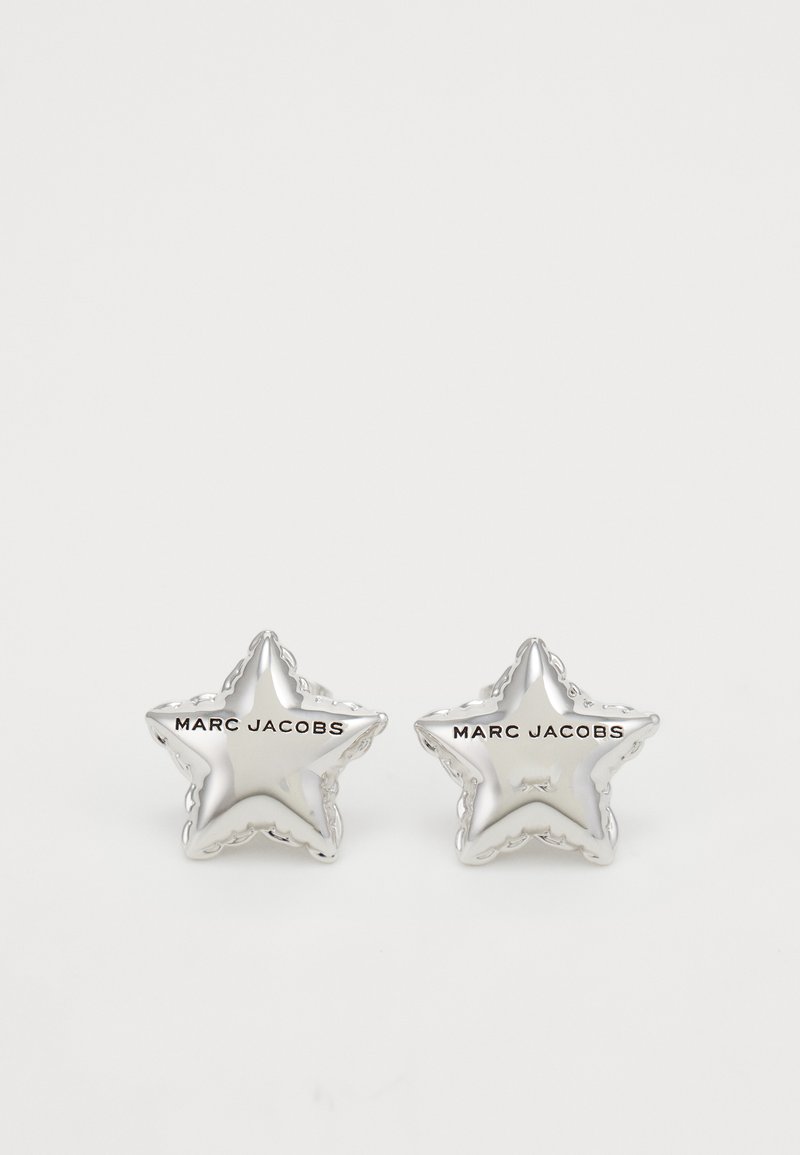 MARC JACOBS BALLOON STAR EARRINGS - Örhänge - light antique silver-coloured/silverfärgad - Zalando.se