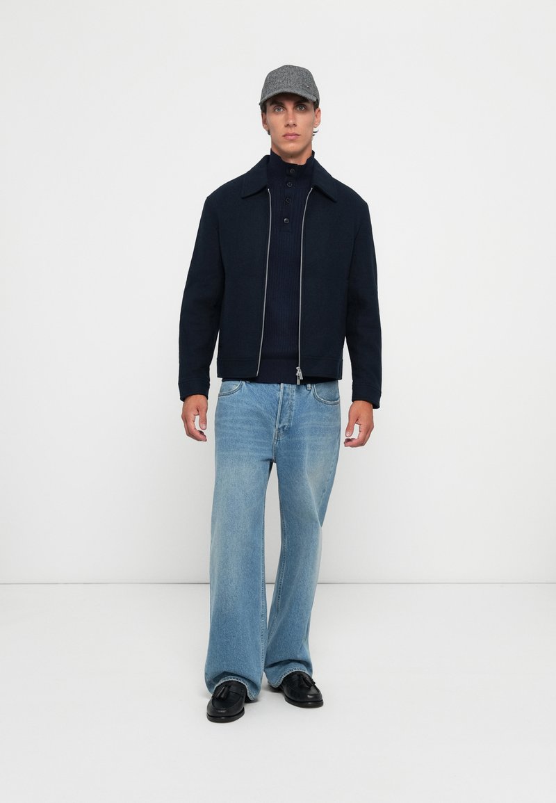 Veste Zippée Bleue Homme Taille XL - Marque Jeremy's, Légère Occasion Très Bon État
