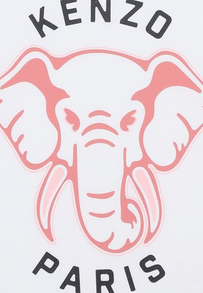 KENZO kids T-shirt imprimé - blanc