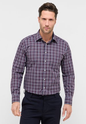 Eterna KARIERT MODERN FIT - Camicia - navy