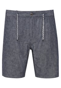INDICODE JEANS IDGALGO LINEN MIX - Kratke hlače - navy