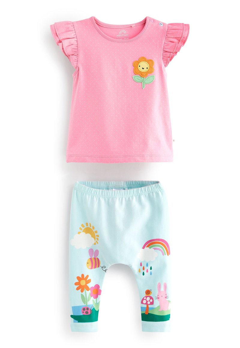 Next BABY WOVEN TSHIRT AND LEGGINGS SET 2 PIECE Leggings Hosen