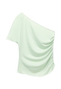 GATHERED ASYMMETRIC - Blouse - mint
