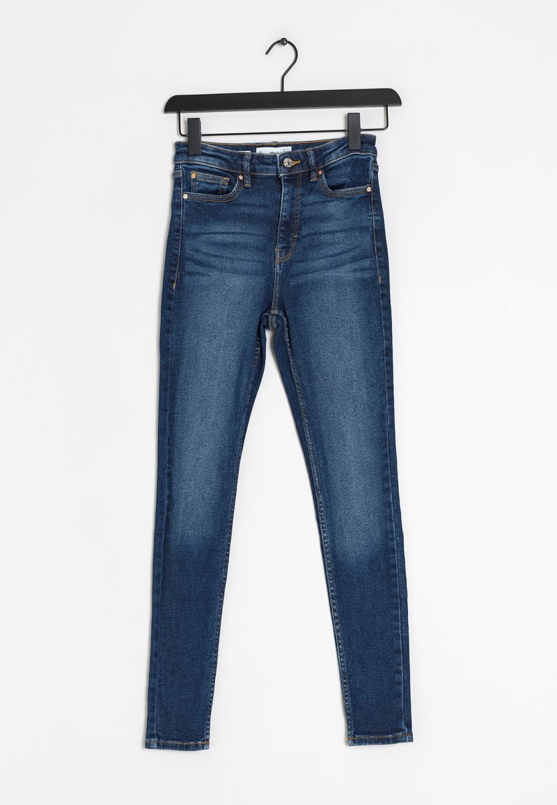 Mango Vaqueros pitillo - blue