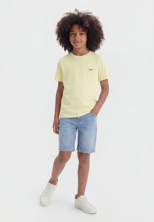 ONLY & SONS junior, OSJFRED LIFE LABEL TEE 2 PACK - Βασικό μπλουζάκι - wax yellow/brook green