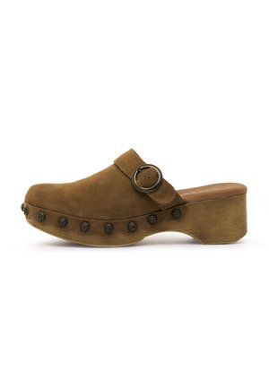 mtng, ZUECOS PARA MUJER - Zuecos - marron