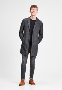 Jack & Jones PREMIUM JPRMORTEN - Abrigo clásico - dark gray