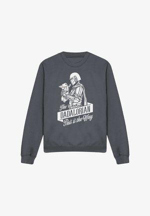 Star Wars, STAR WARS FATHER'S DAY THE DADALORIAN MANDALORIAN - Sweatshirt - anthracite