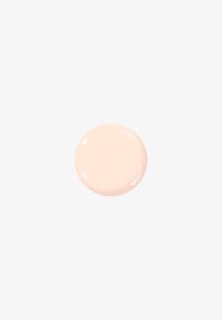 Smalto per unghie rosa chiaro con finitura lucida, esposto in una pozzetta circolare, mostrando una texture liscia e una distribuzione uniforme del colore.