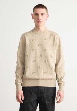 BAHELO - Strikkegenser - light beige