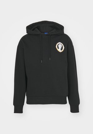 Jack & Jones, JORSTATUES HOOD UNISEX - Sweatshirt - black
