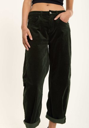 WIDE  - Trousers - green