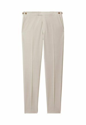 REGULAR FIT - BELMONT TEXTURED  - Öltönynadrág - stone